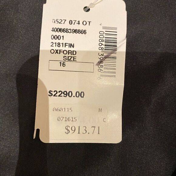 NWT -CAROLINA HERRERA Black embellished Techno fabric evening jacket- size L - Picture 9 of 12